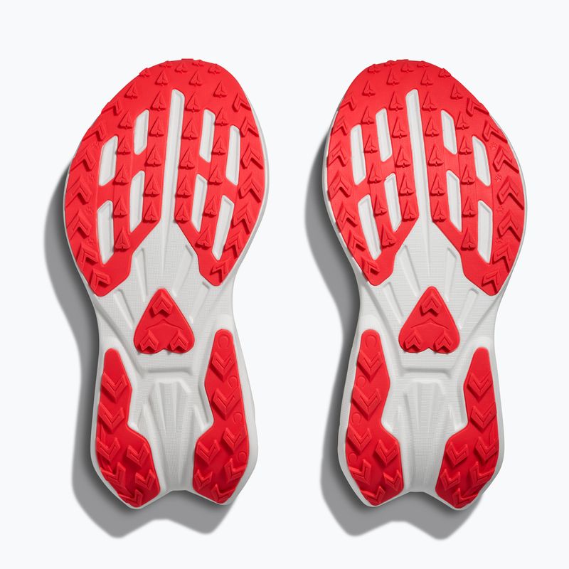 Moteriški bėgimo bateliai HOKA Rocket X Trail neon yuzu/neon flame 8