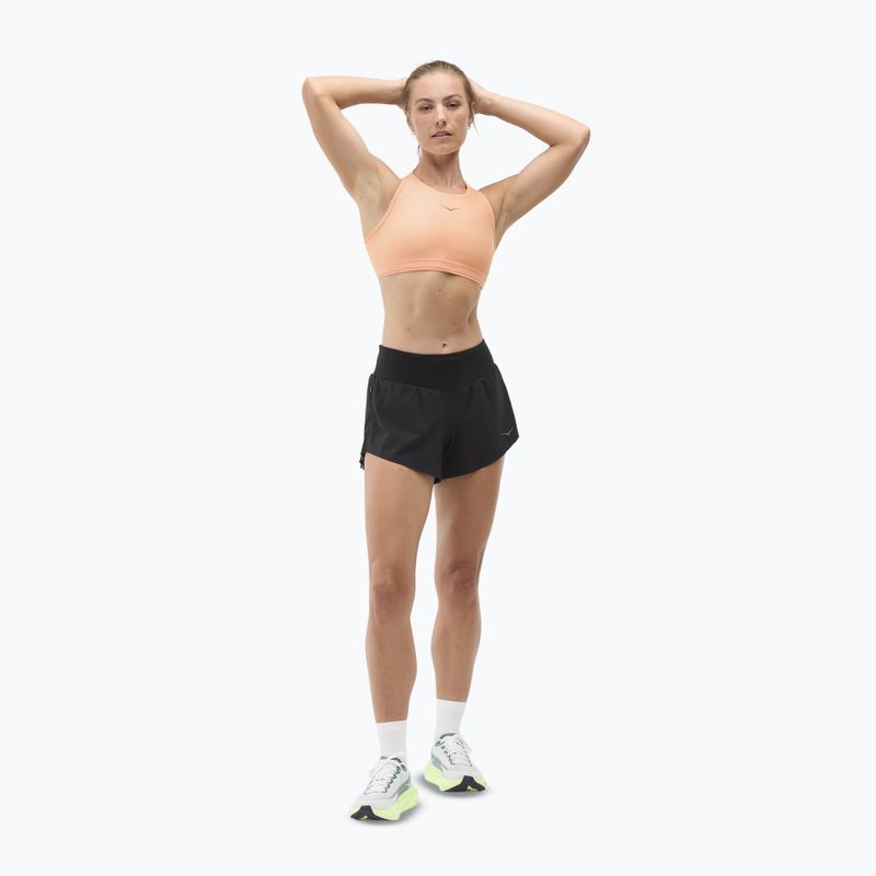 Treniruočių liemenėlė HOKA Hupana Sports RemovaleCup pale tangerine 2