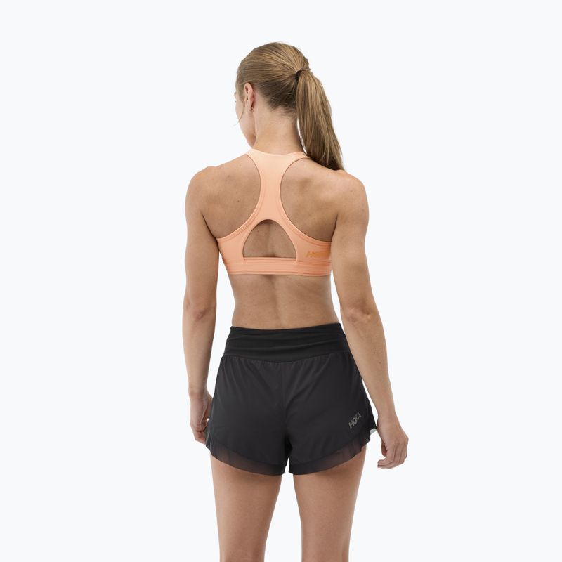 Treniruočių liemenėlė HOKA Hupana Sports RemovaleCup pale tangerine 3