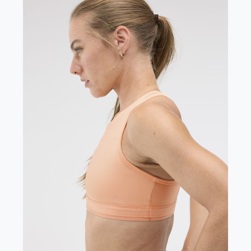 Treniruočių liemenėlė HOKA Hupana Sports RemovaleCup pale tangerine 5