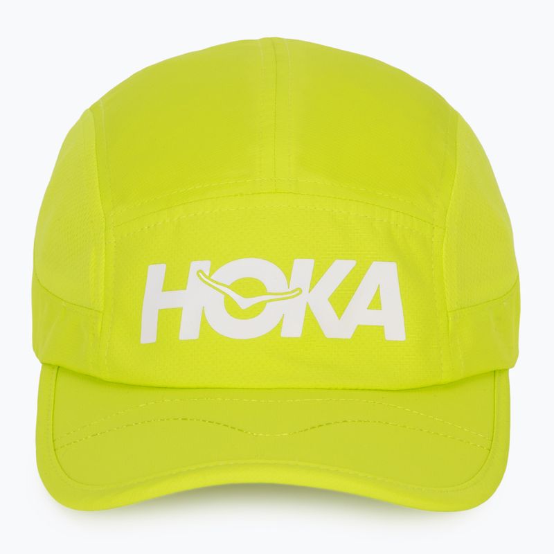 Kepurė su snapeliu HOKA Run hoka citrus 2
