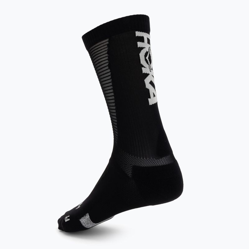 Vyriškos kojinės HOKA Race Day Crew Sock black 2