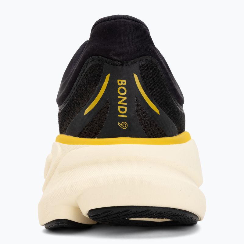 Vyriški bėgimo batai Hoka Bondi 9 carbon black/yellow gold 6