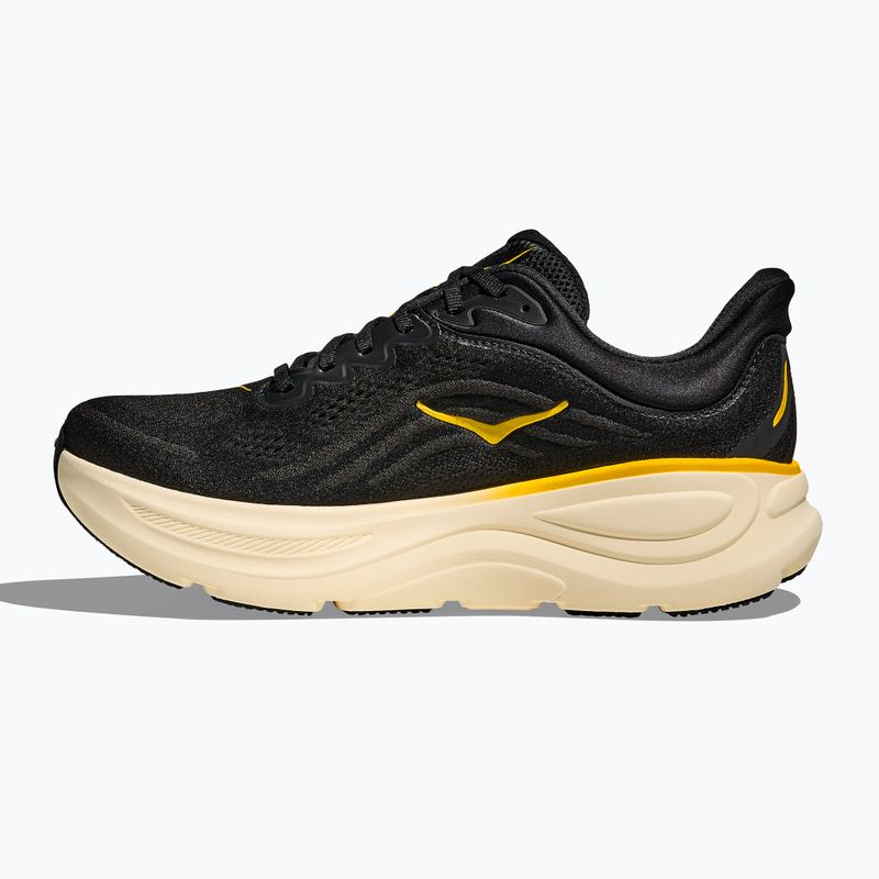 Vyriški bėgimo batai Hoka Bondi 9 carbon black/yellow gold 3
