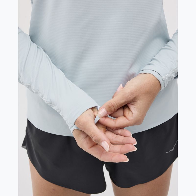 Moteriškas bėgimo džemperis HOKA GlideTech Quarter Zip mineral blue 5