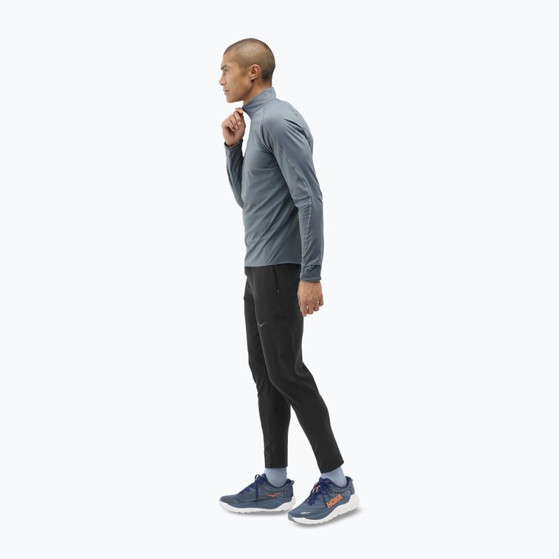 Vyriškas bėgimo džemperis HOKA GlideTech Quarter Zip faded navy 2
