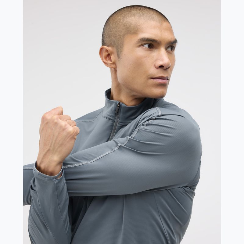 Vyriškas bėgimo džemperis HOKA GlideTech Quarter Zip faded navy 4