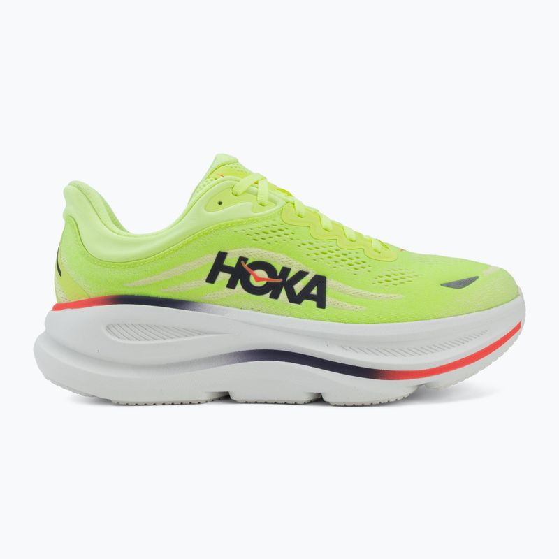Vyriški bėgimo batai HOKA Bondi 9 Wide neon yuzu/sunlight 2