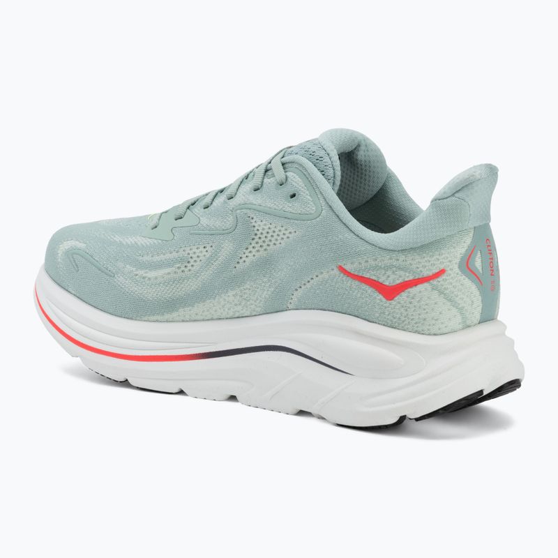 Vyriški bėgimo batai HOKA Clifton 10 Wide sage/neon flame 3