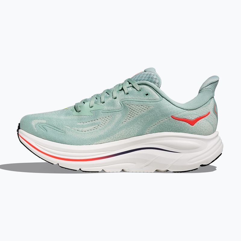 Vyriški bėgimo batai HOKA Clifton 10 Wide sage/neon flame 4