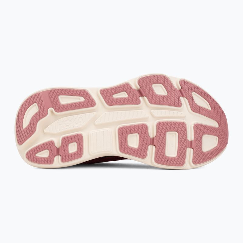 Moteriški bėgimo bateliai HOKA Bondi 9 Wide lingonberry/cranberry 4