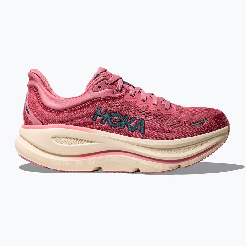 Moteriški bėgimo bateliai HOKA Bondi 9 Wide lingonberry/cranberry 3