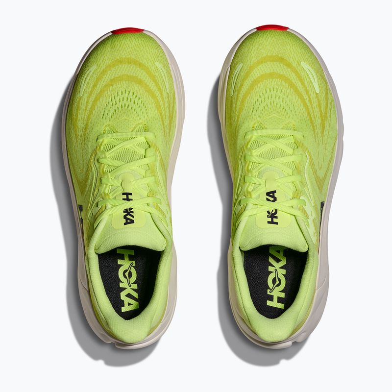Vyriški bėgimo batai HOKA Arahi 8 Wide neon yuzu/neon flame 7