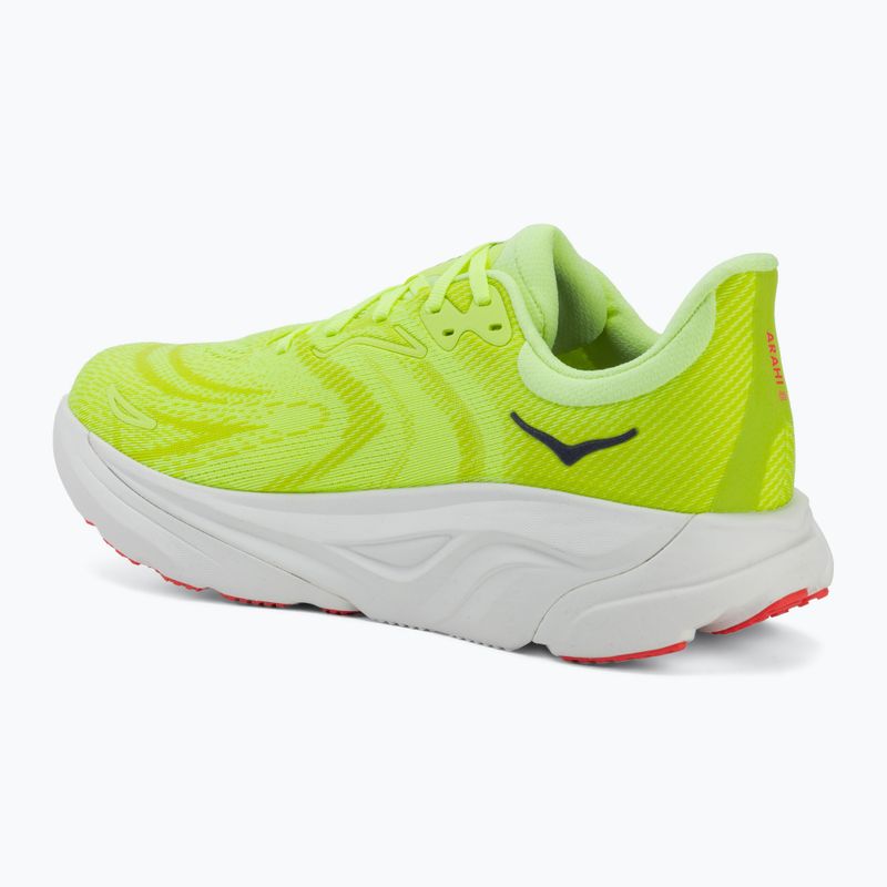 Vyriški bėgimo batai HOKA Arahi 8 Wide neon yuzu/neon flame 3