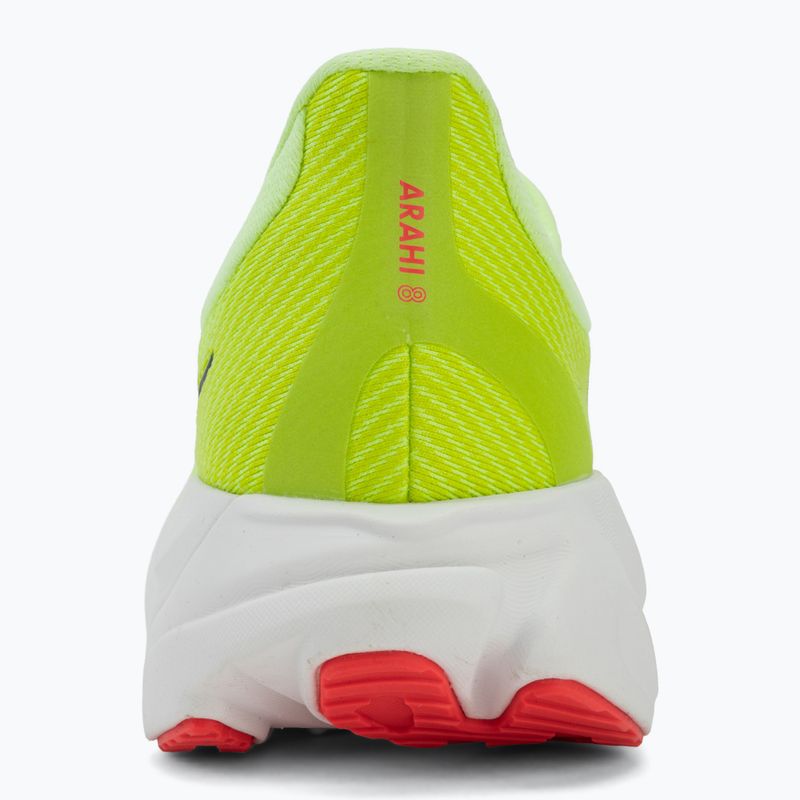 Vyriški bėgimo batai HOKA Arahi 8 Wide neon yuzu/neon flame 6