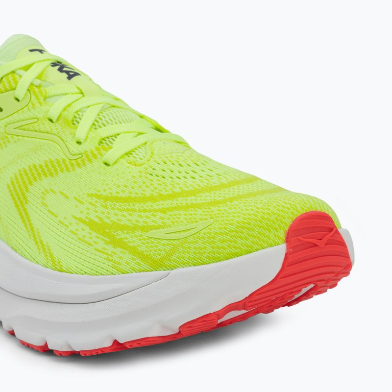 Vyriški bėgimo batai HOKA Arahi 8 Wide neon yuzu/neon flame 7