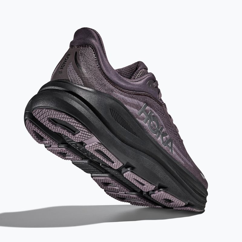 Vyriški bėgimo batai Hoka Bondi 9 galaxy /carbon black 5