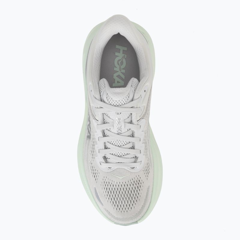 Moteriški bėgimo batai Hoka Bondi 9 cosmic grey/sea glass 5