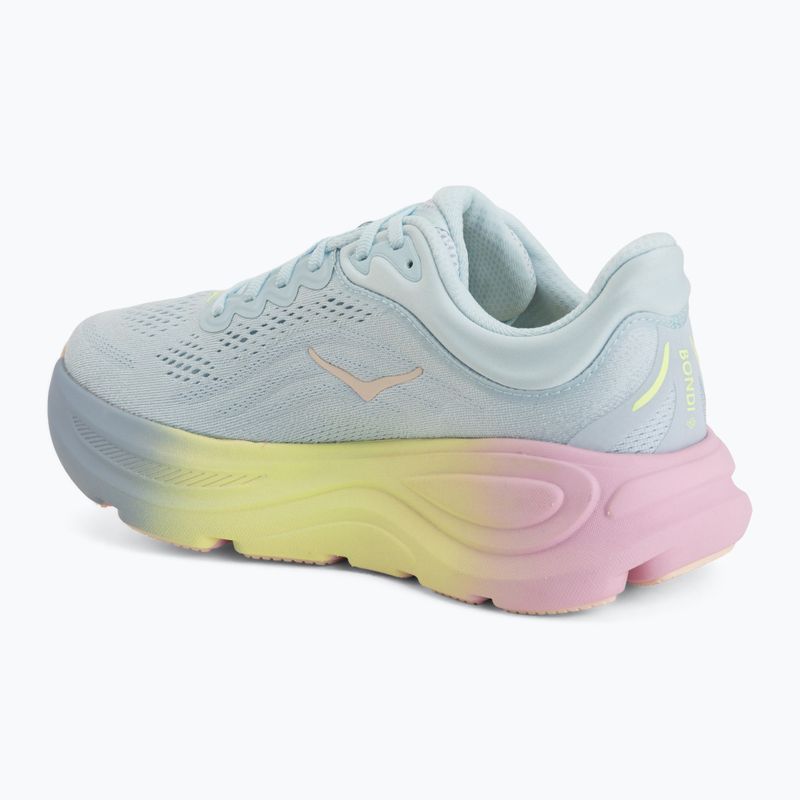 Moteriški bėgimo batai HOKA Bondi 9 glimmering blue/overcast 3