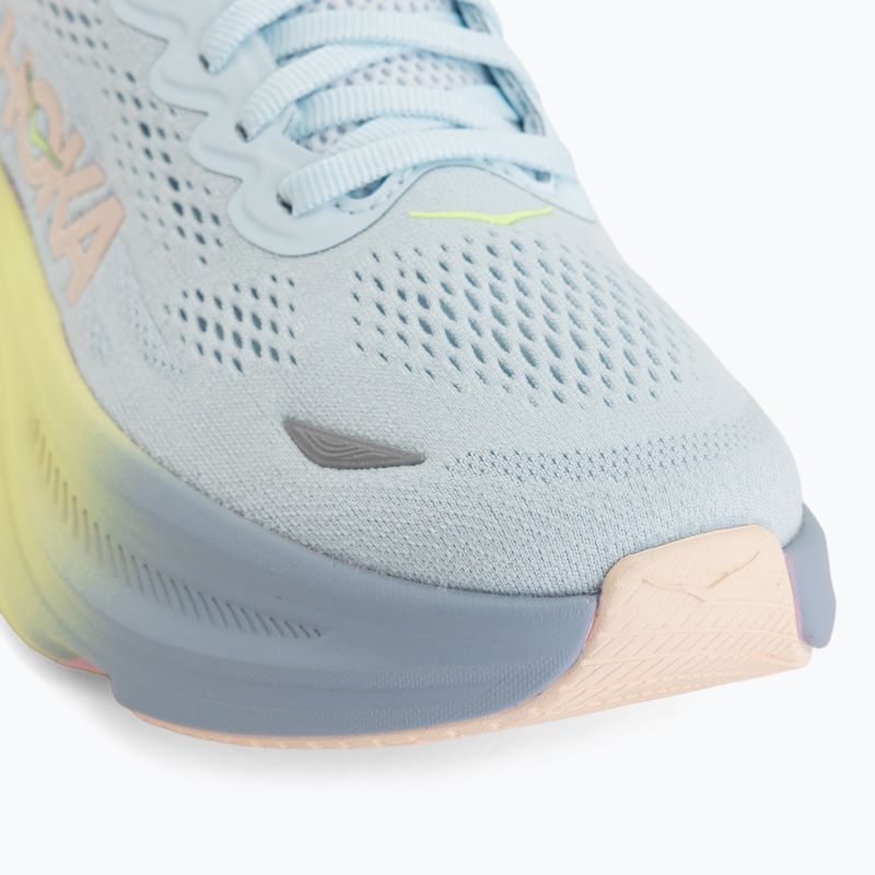 Moteriški bėgimo batai HOKA Bondi 9 glimmering blue/overcast 7