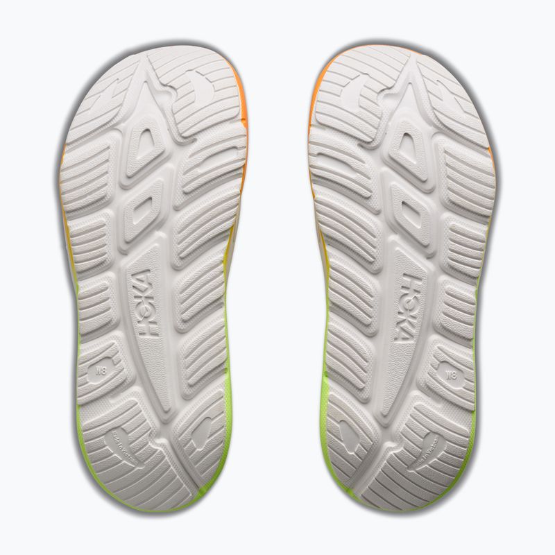 Šlepetės HOKA Ora Recovery Slide 3 white/neon yuzu 7