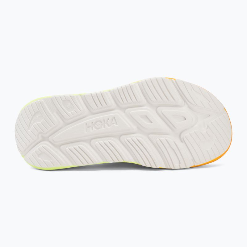 Šlepetės HOKA Ora Recovery Slide 3 white/neon yuzu 4