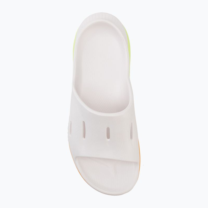 Šlepetės HOKA Ora Recovery Slide 3 white/neon yuzu 5