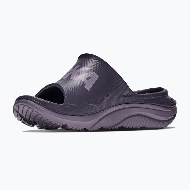 Šlepetės HOKA Ora Athletic squid ink/purple fog 4