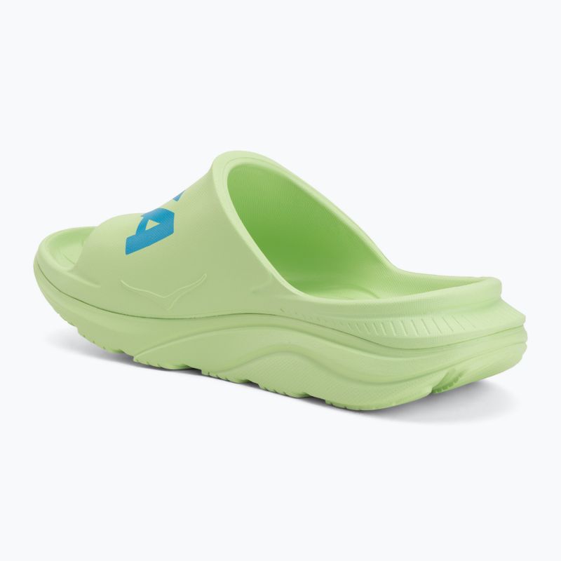 Šlepetės HOKA Ora Athletic tart apple/skyward blue 3