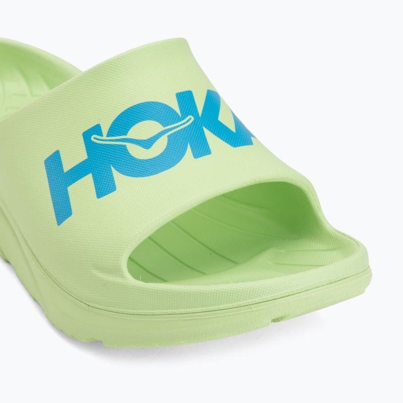 Šlepetės HOKA Ora Athletic tart apple/skyward blue 7