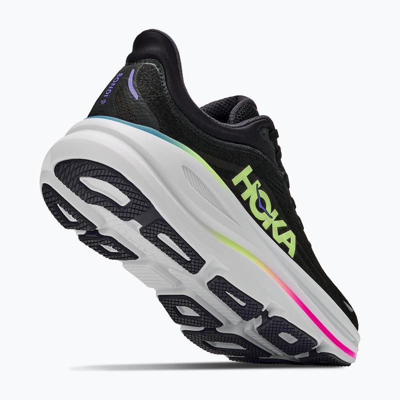 Vyriški bėgimo batai HOKA Bondi 9 black/neon yuzu 3
