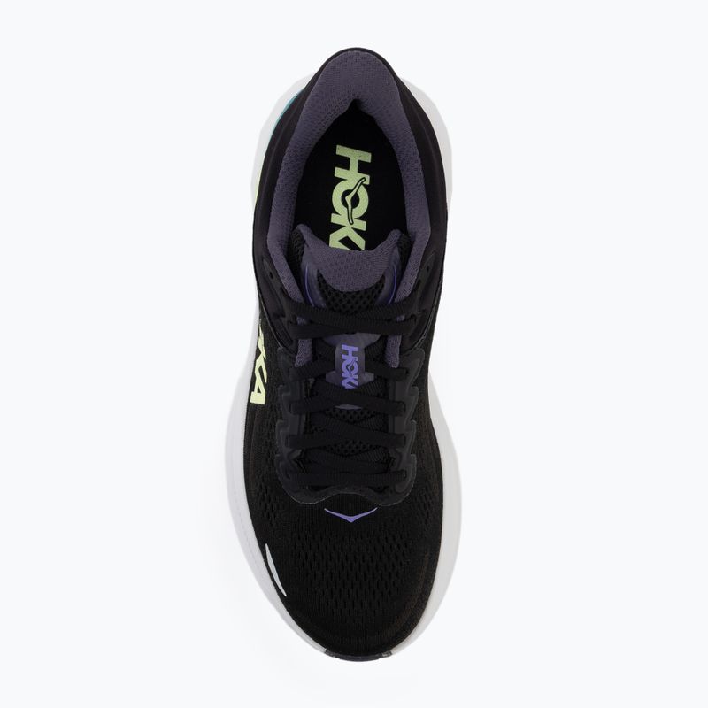 Vyriški bėgimo batai HOKA Bondi 9 black/neon yuzu 5