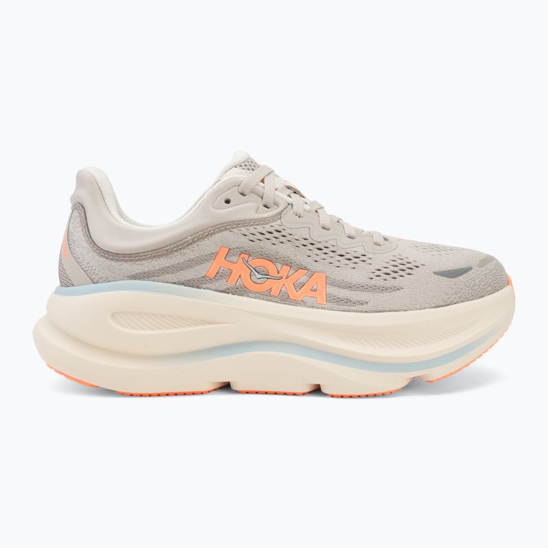 Moteriški bėgimo batai HOKA Bondi 9 Wide river rock grey/mineral ore 2