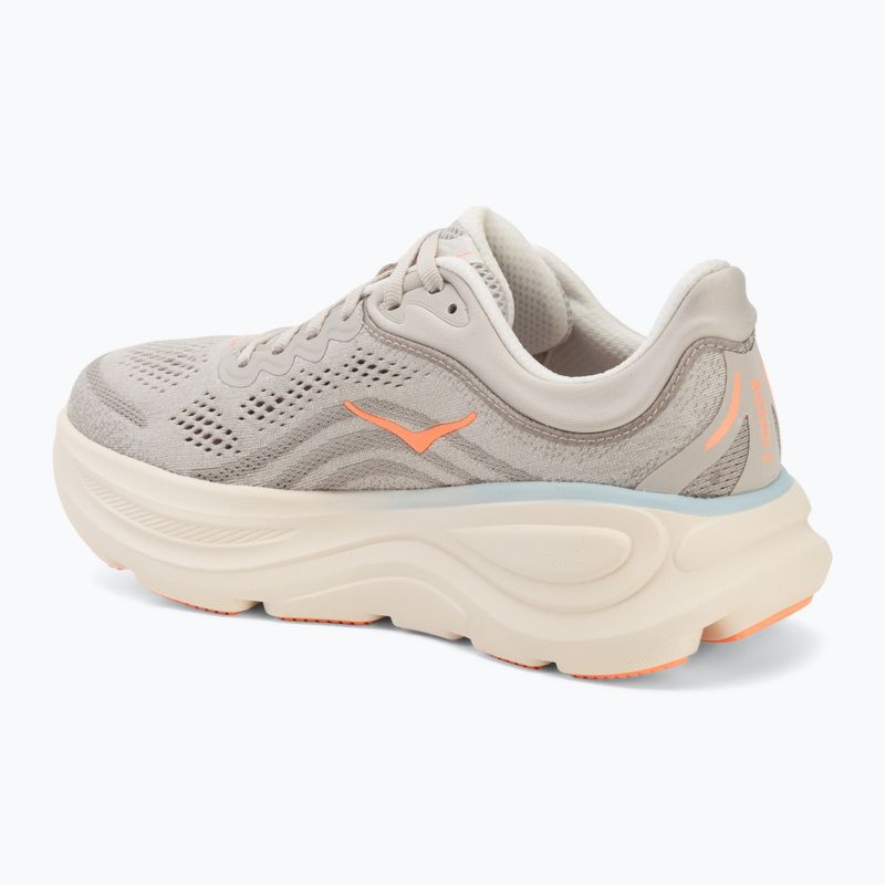 Moteriški bėgimo batai HOKA Bondi 9 Wide river rock grey/mineral ore 3