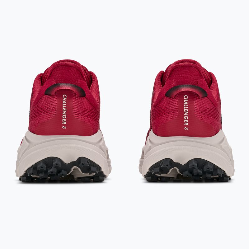 Vyriški bėgimo batai HOKA Challenger 8 red agate/river rock grey 4