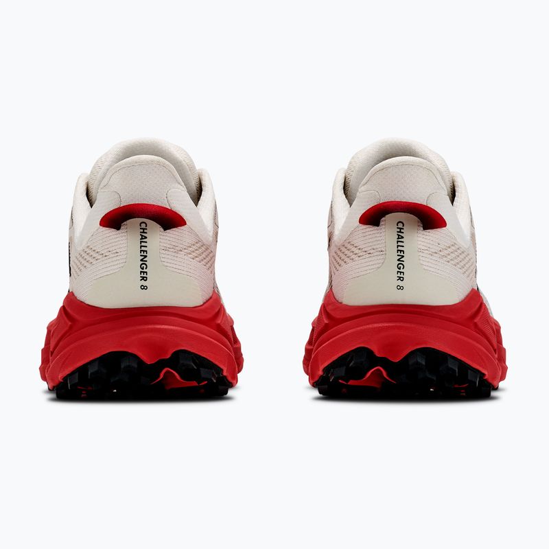 Moteriški bėgimo batai HOKA Challenger 8 alabaster/burnt red 4