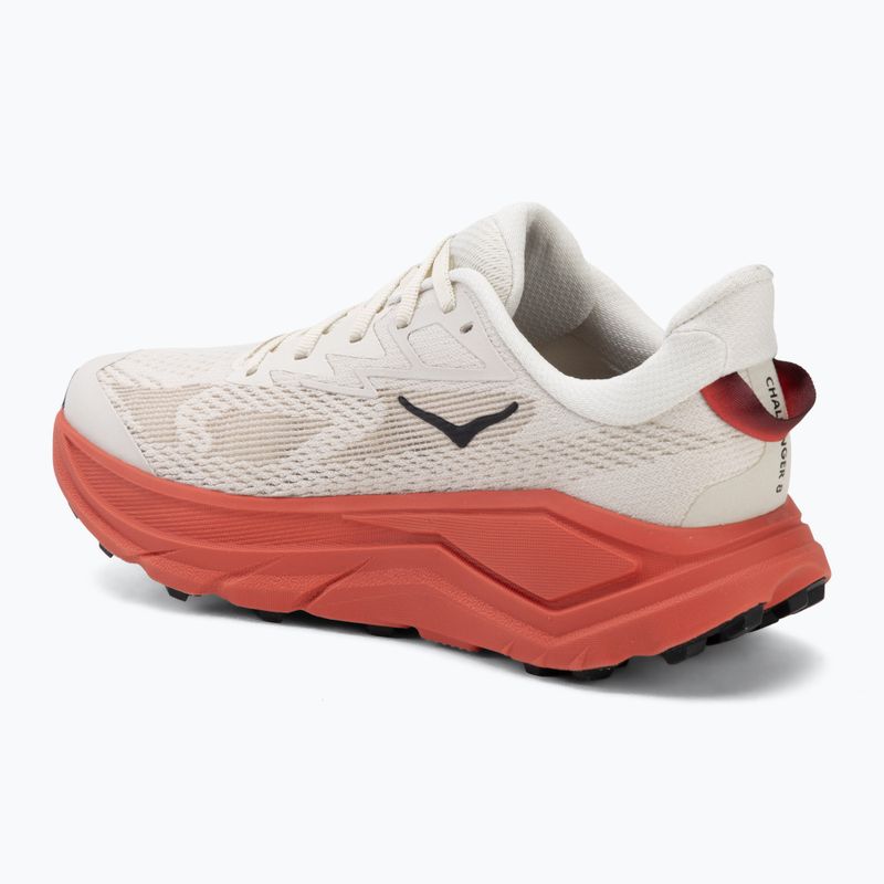 Moteriški bėgimo batai HOKA Challenger 8 alabaster/burnt red 3