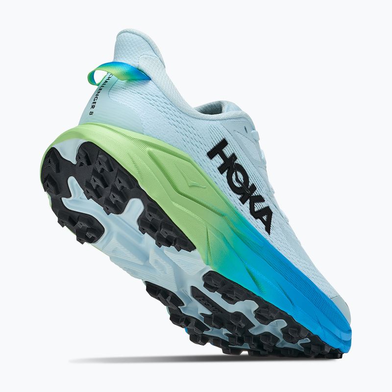 Moteriški bėgimo batai HOKA Challenger 8 glimmering blue/tart apple 3