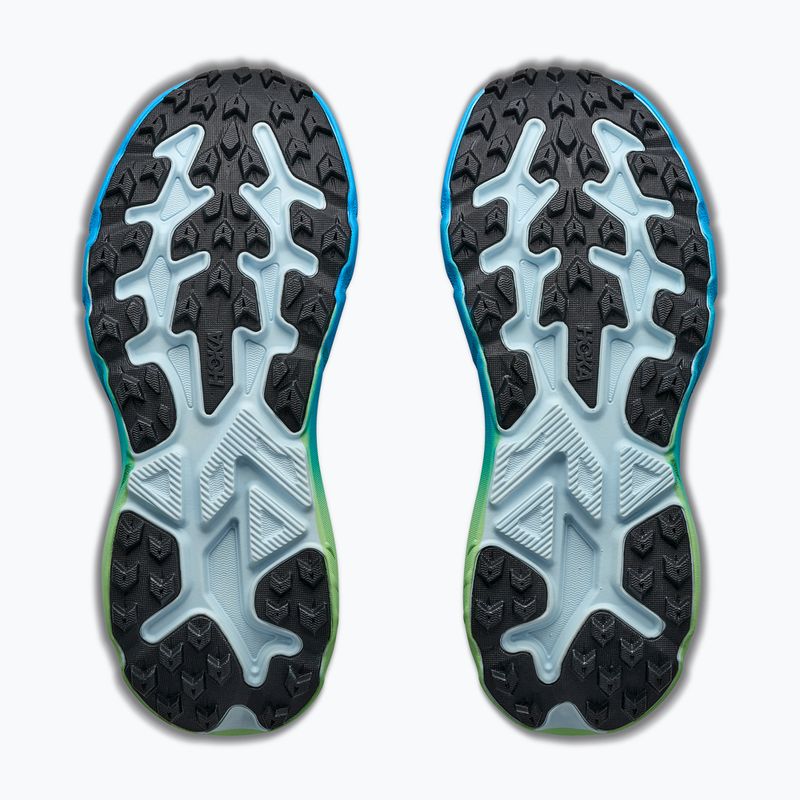 Moteriški bėgimo batai HOKA Challenger 8 glimmering blue/tart apple 6