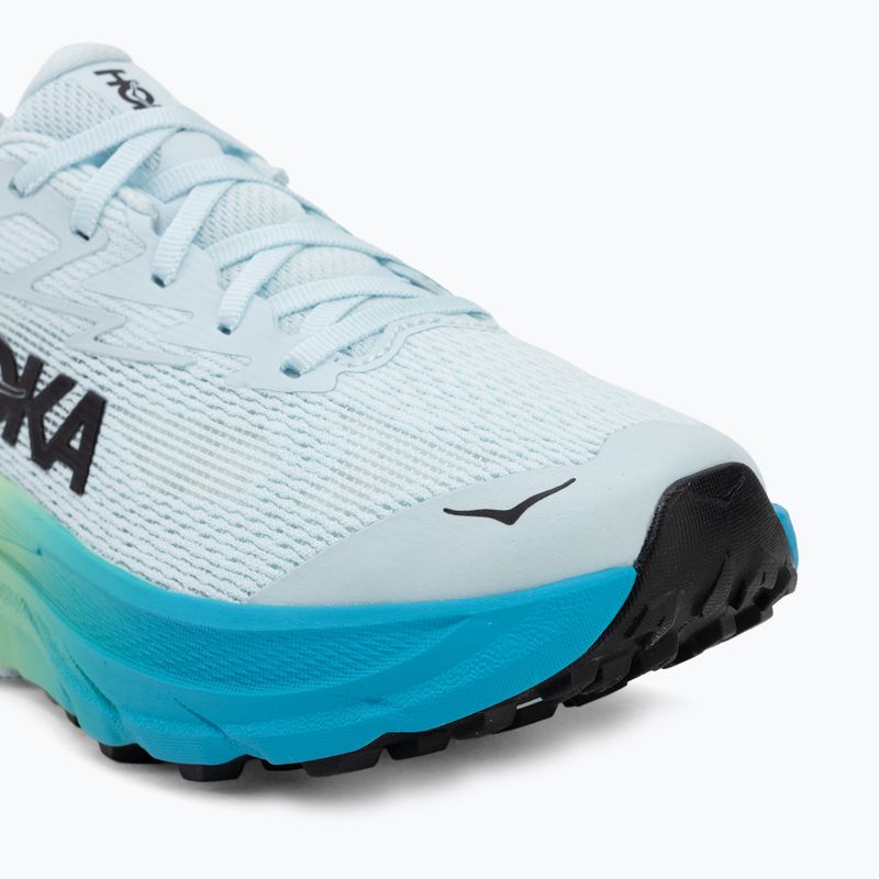Moteriški bėgimo batai HOKA Challenger 8 Wide glimmering blue/tart apple 7