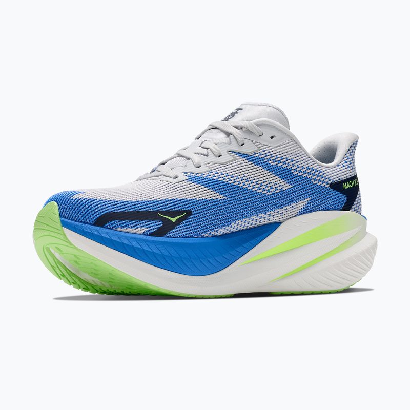 Vyriški bėgimo batai HOKA Mach X 3 cosmic grey/virtual blue 4
