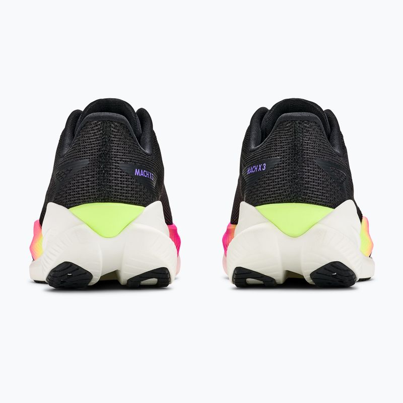Vyriški bėgimo batai HOKA Mach X 3 black/neon nebula 6