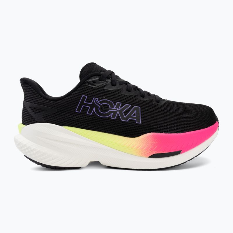 Moteriški bėgimo batai HOKA Mach X 3 black/neon nebula 2