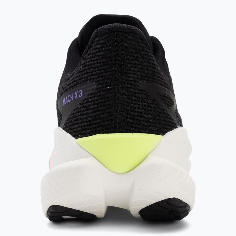 Moteriški bėgimo batai HOKA Mach X 3 black/neon nebula 6