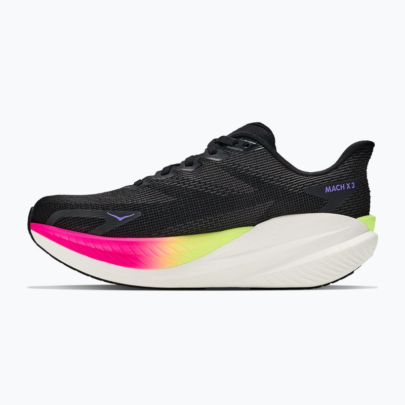 Moteriški bėgimo batai HOKA Mach X 3 black/neon nebula 3