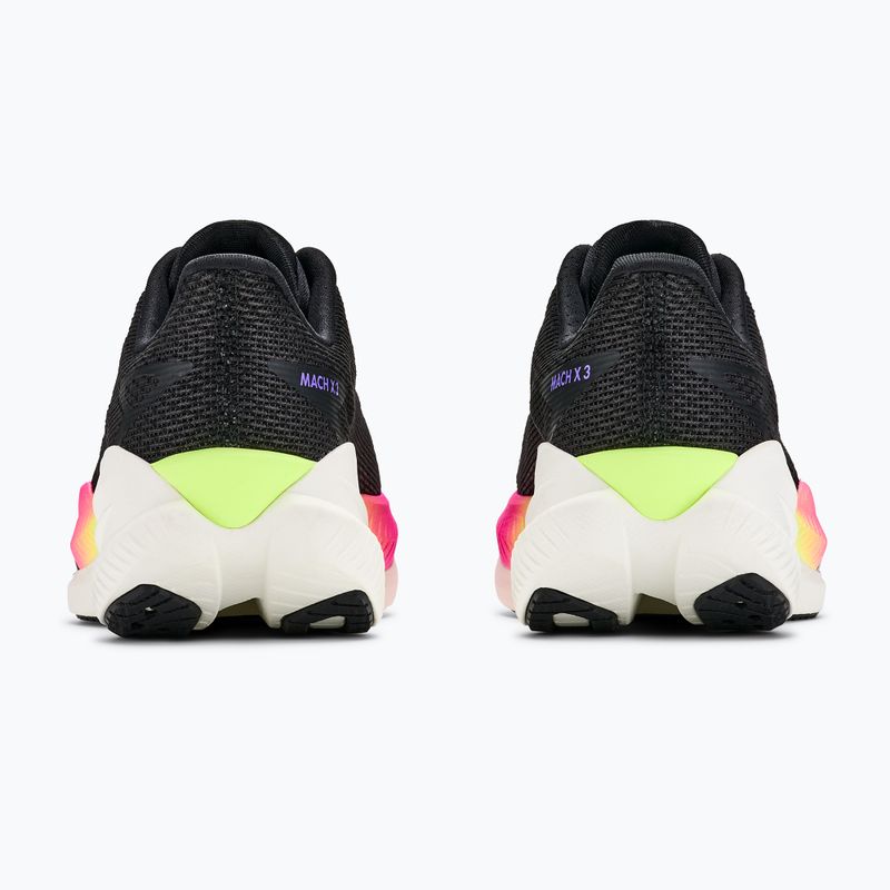 Moteriški bėgimo batai HOKA Mach X 3 black/neon nebula 6