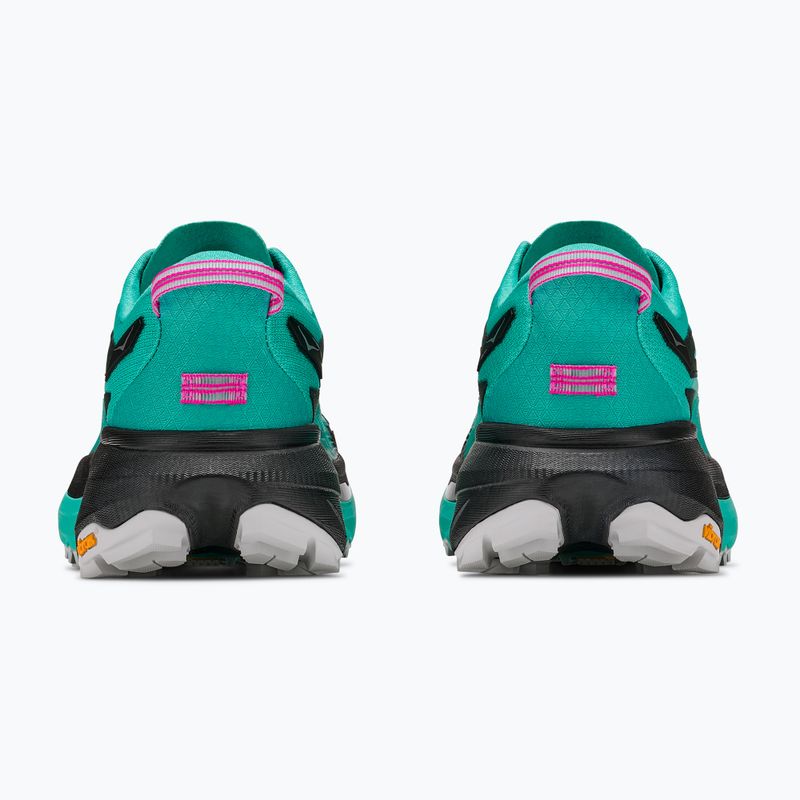 Moteriški bėgimo batai HOKA Mafate 5 black/electric aqua 6