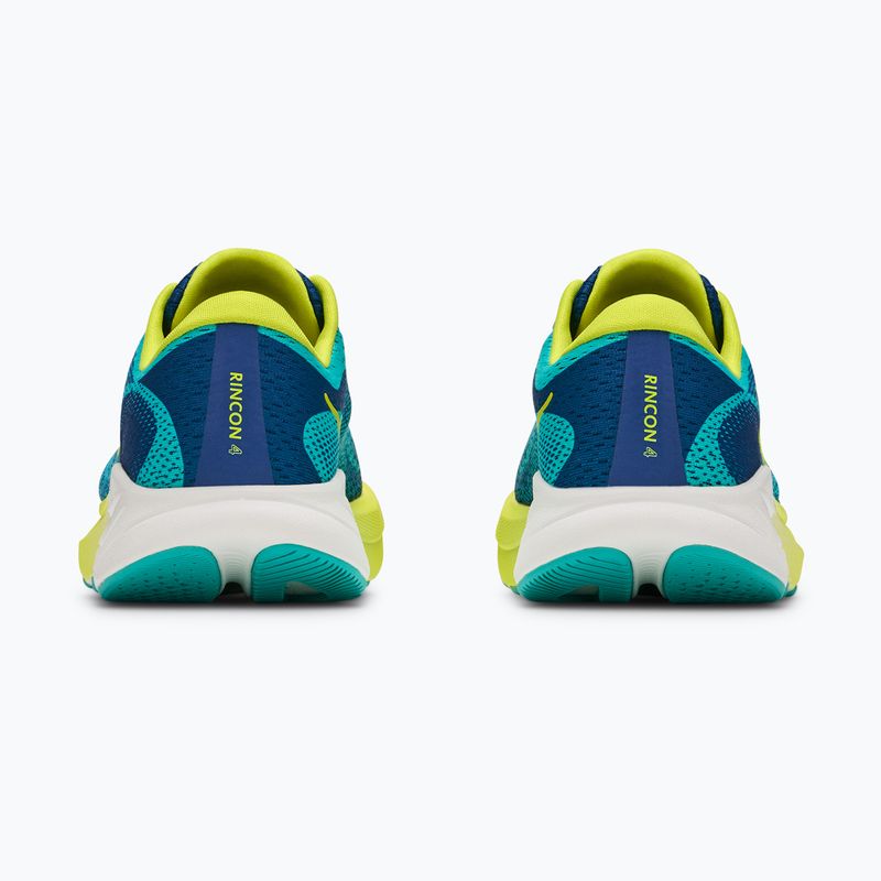 Vaikiški bėgimo bateliai HOKA Rincon 4 electric aqua/neon hoka citrus 6