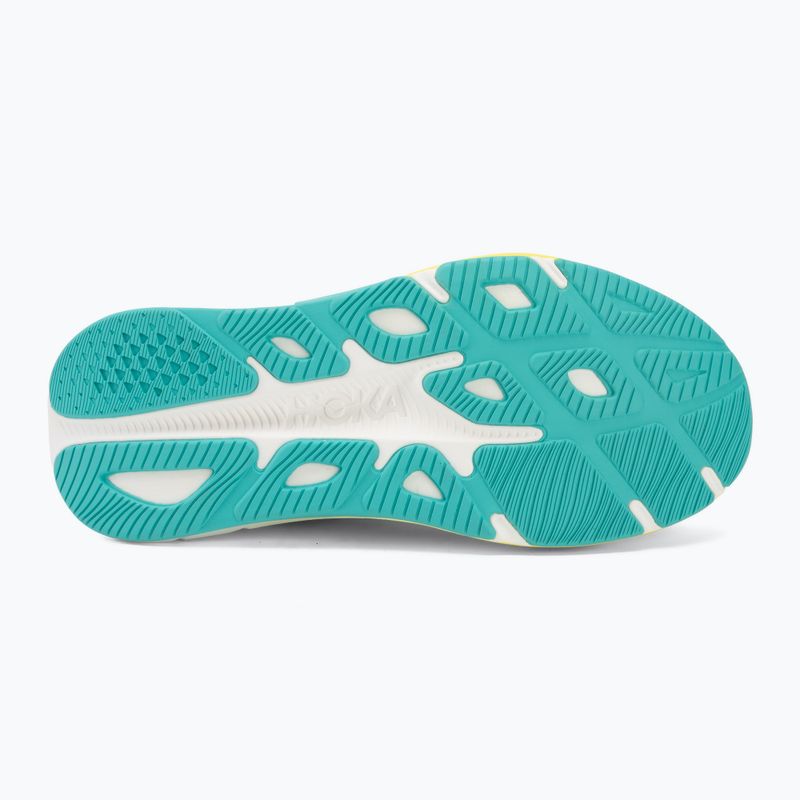 Vaikiški bėgimo bateliai HOKA Rincon 4 electric aqua/neon hoka citrus 4