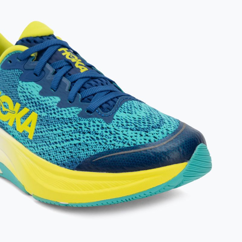 Vaikiški bėgimo bateliai HOKA Rincon 4 electric aqua/neon hoka citrus 7
